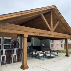 New Custom Patio Cover by the experts in Outdoor Living: Buildometry in Fate, TX