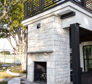 Patio Fireplace Renovation