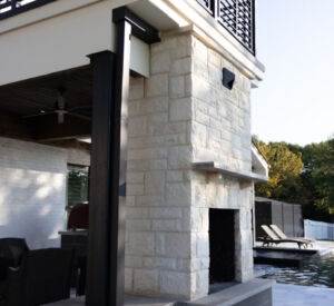 Patio Fireplace Renovation