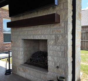 default patio fireplace
