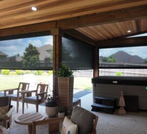 default screened in patio