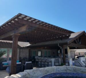 pergola installation