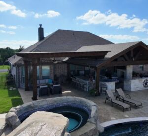 backyard renovation