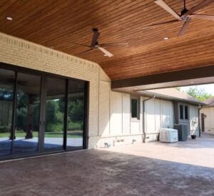default patio cover ceiling